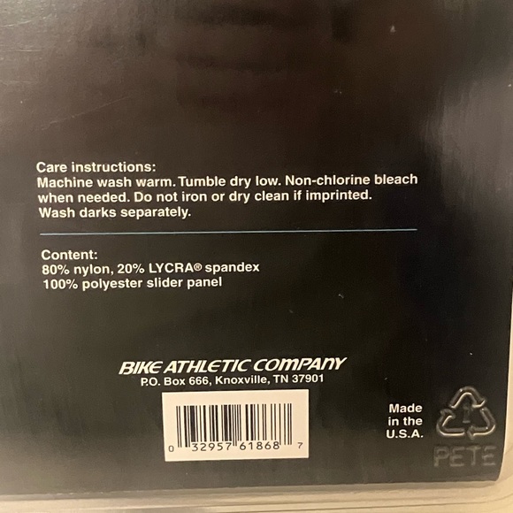 Bike Brand Men’s Athletic Baseball Cycling Compression Shorts New In Package VTG - Picture 5 of 8